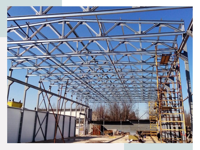 Строительство цехов в Чайковский от 607 руб. под ключ