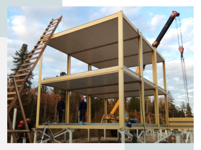 Строительство модульных здания Чайковский