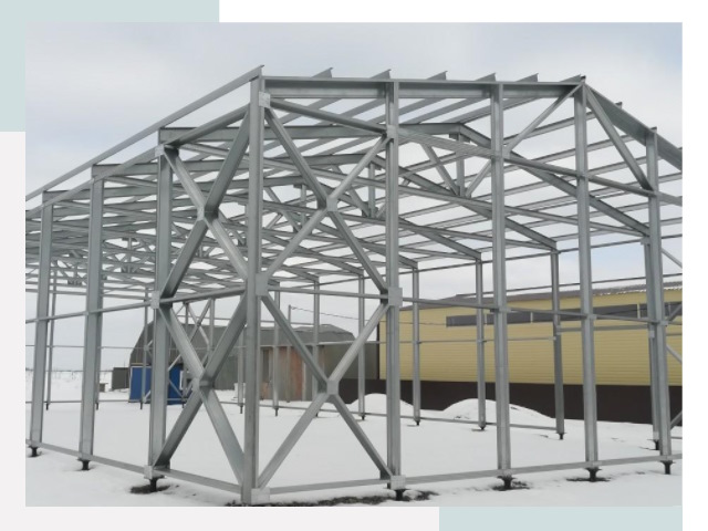 Каркасные ангары в Чайковском