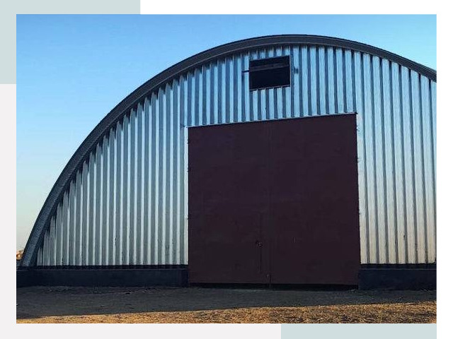 Бескаркасные ангары в Чайковском