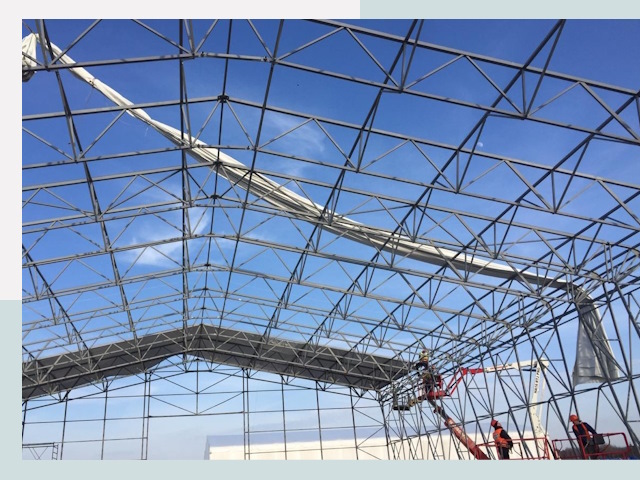 Шатровые ангары от 607 руб. в Чайковском и Пермском крае