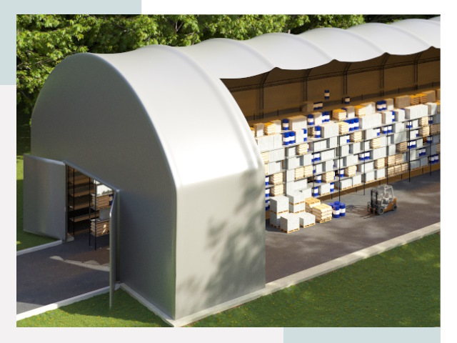 Тентовые ангары в Чайковском