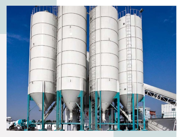 Строительство цементных силосов в Чайковском