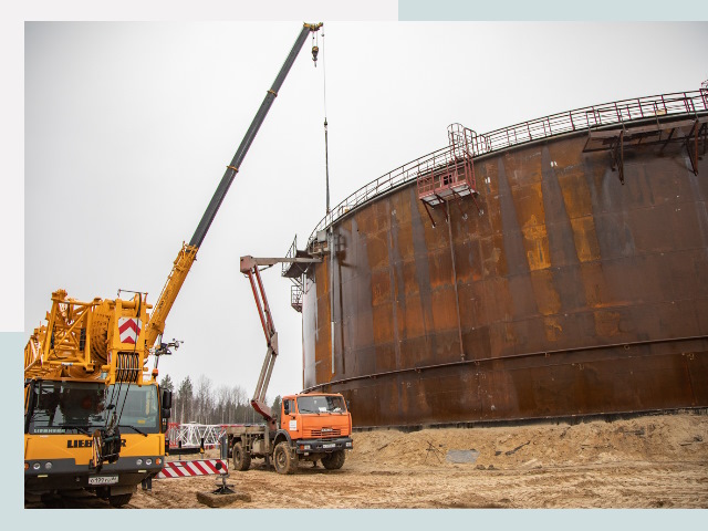 Монтаж резервуаров в Чайковском от 607 руб. за м³