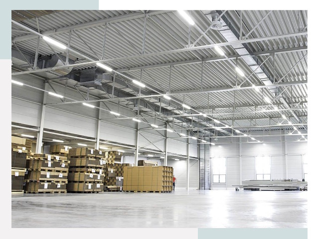 Освещение ангаров в Чайковском