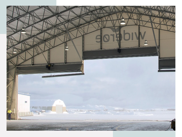 Ворота для ангаров в Чайковском