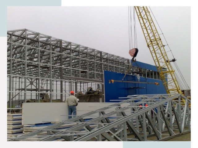 Монтаж ангаров в Чайковском