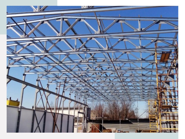 Металлокаркасы для складов в Чайковском
